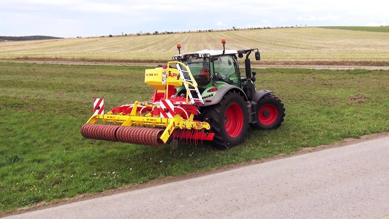 Grünlandpflege mit APV GP 300 M1 & PS 300 M1 / Meadow cultivation with