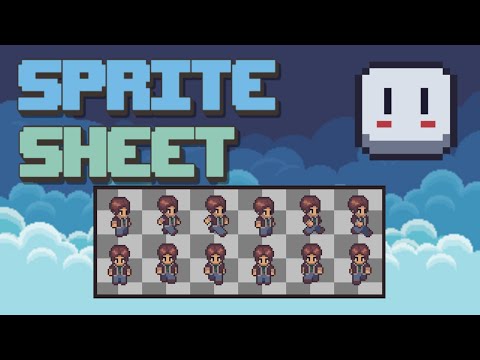Как сделать спрайт лист в aseprite | pixel art | aseprite