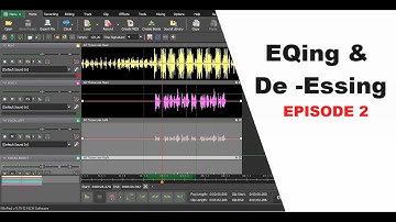 EQing and De Essing Vocals on MixPad Like A Pro