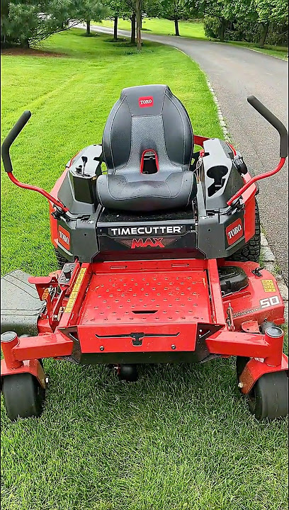 Toro timecutter max! A Beast for diy commercial like quality!