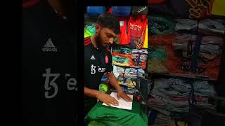 Name Number Print On Bangladesh Jersey. #short #shortsfeed #share