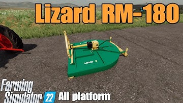 Lizard RM 180  / FS22 mod for all platforms