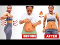 Flat stomach exercise to tighten  belly and abs