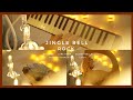 【kalimba】Jingle Bell Rock/kalimba lyre harp cover 34key半音付きカリンバとライアーハープで弾いてみた