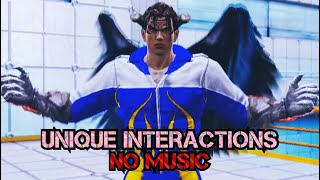 Tekken Tag Tournament 2 - All Unique Character Interactions (No Music) (4k) (Remastered)