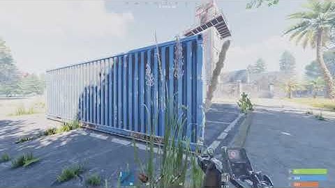 2v1 for airdrop and 1v3 at locked crate! | Rust console