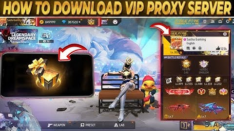 DIAMOND USE PROXY SERVER HOW TO DOWNLOAD | GAMEPLAY PROXY SERVER | VIP FFKIPAS BETA PROXY SERVER