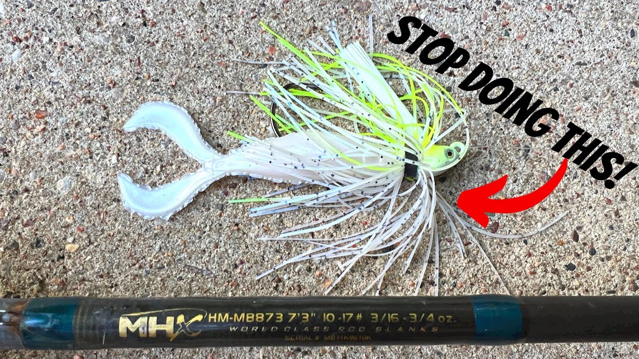 90% Of Anglers Fish A Swim Jig Wrong! Try These Retrieves! 