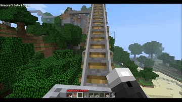 Minecraft - Roller Coaster - 1.5_01 Update (Powered rail, Detector Rail and Piston Mod)