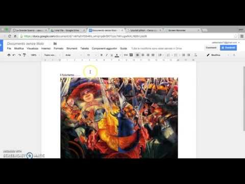 Videotutorial - Google Documenti