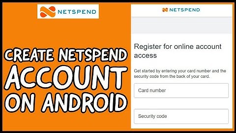 How to Create Netspend Account on Android? Netspend Account Signup Tutorial (2024)