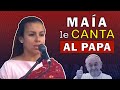 Magistral interpretación de Maía en misa del papa Francisco en el Simón Bolívar