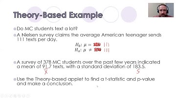 Inference for a Single Quantitative Variable