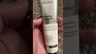 Boka Whitening Toothpaste with nano hydroxyapatite for a clean and bright smile | Product Review