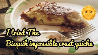 The Bisquick Impossible Crust Quiche | Simple Quiche Recipe