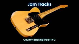 Country Guitar Backing Track in G chords