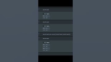 Python: Concatenate Dataframes #shorts
