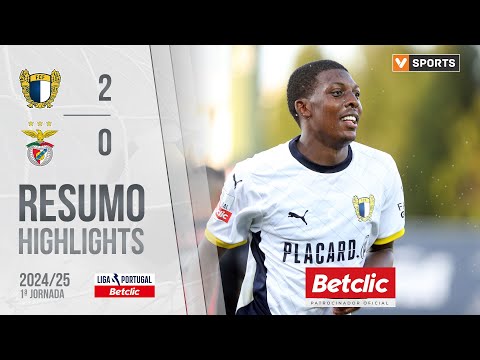 Resumo: Famalicão 2-0 Benfica (Liga 24/25 #1)