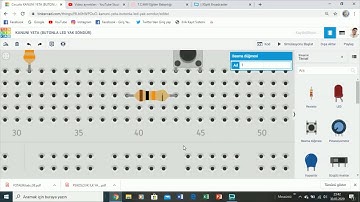 2  UYGULAMA TINCERCAD ARDUINO İLE BUTONLU LED YAK SÖNDÜR