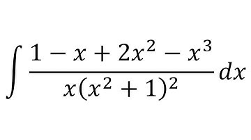 Integration by partial fractions - repeated, irreducible, quadratic factors
