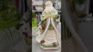 Thrifting Fitz And Floyd Gregorian Santa Musical Figurine