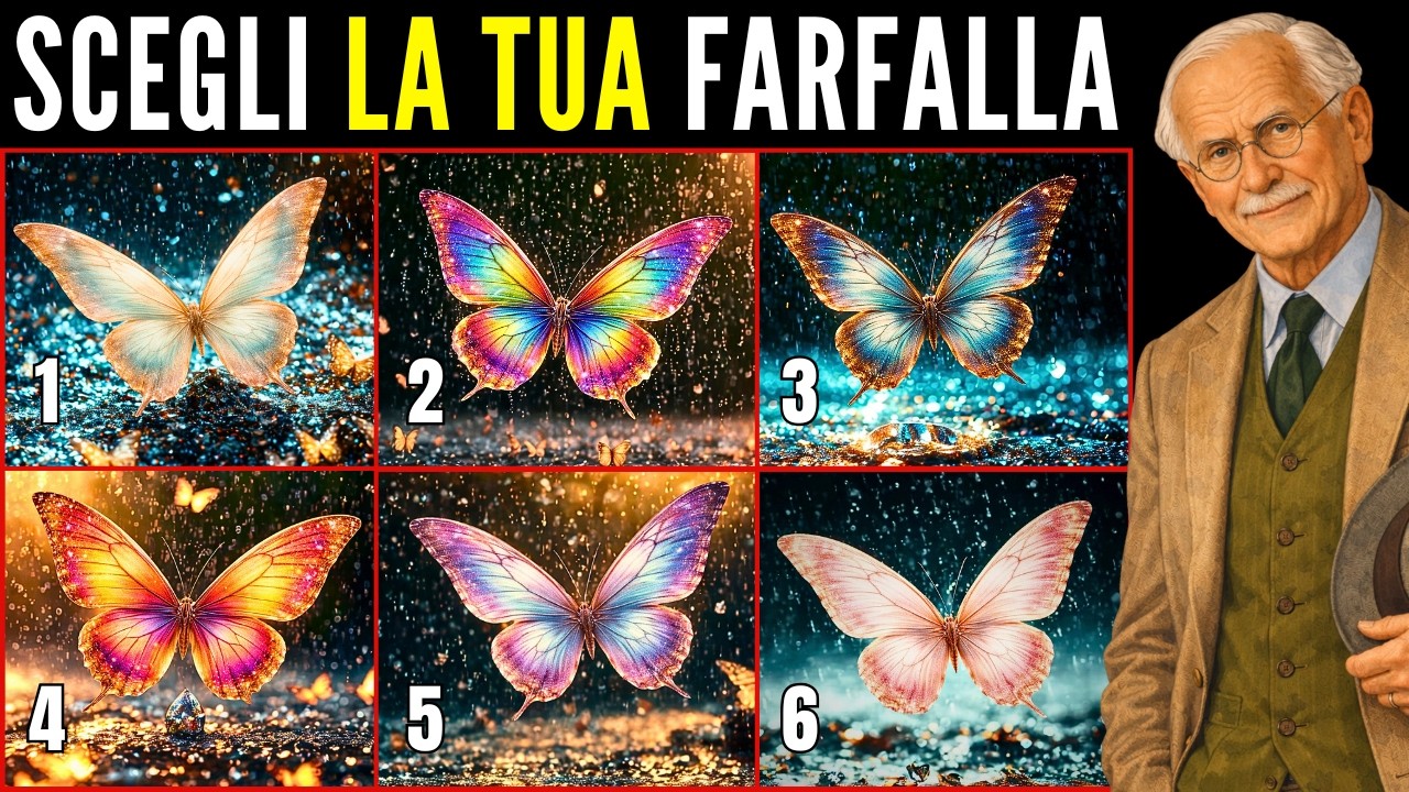 Quale Farfalla Vive Dentro di Te? Il Test Psicologico che Rivela Chi Sei Davvero (Carl Jung)