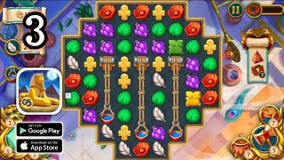Jewels of Egypt: Gems Match 3 Gameplay |  Mobile And Android Game 2024 ▶️ Part 3 screenshot 5