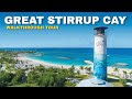 Great stirrup cay  ncl private island full walkthrough tour  4k  2024