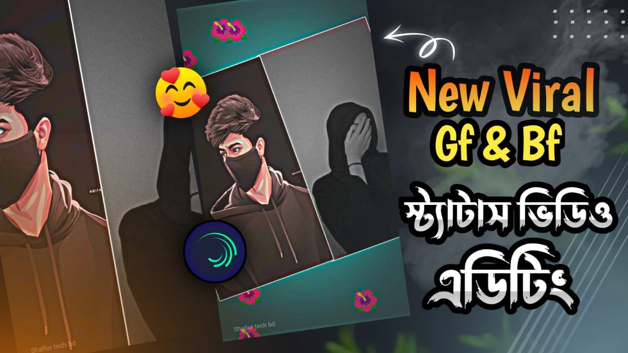 New Viral Bf & Gf Status Video Editing In Alight Motion | alight motion ...