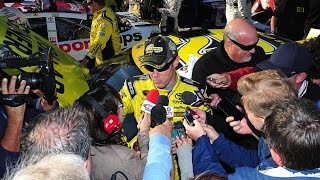 Kenseth no longer a fan of Logano after spin