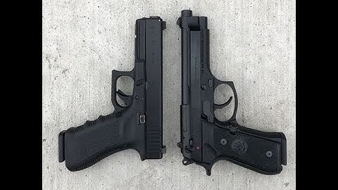 Beretta 92FS VS Glock 17 Comparison