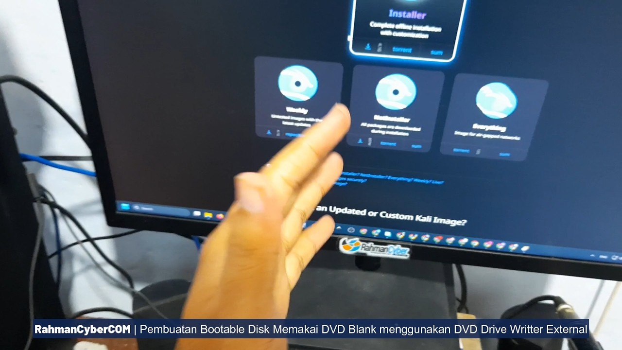 Proses Pembuatan DVD Bootable Sistem Operasi Linux dari File ISO Murni 🔥 :)