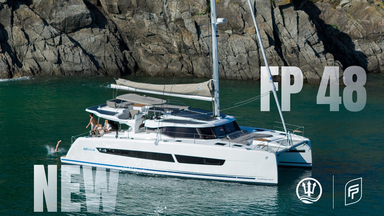 ⁣FP 48 Catamaran | Performance, Comfort & Space | Fountaine Pajot