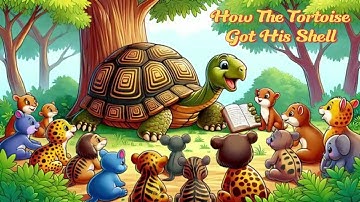 How the Tortoise Got Its Shell | Fun Folktales for Kids | Pictorial / Videos Story time #storytime