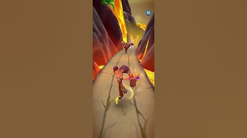 Crash Bandicoot: On the Run! Inferno Grumbler Defeated! Lvl 🦍🦍🦍🦍