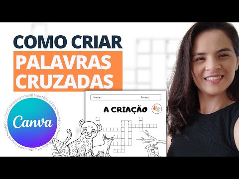 Como Criar um Caça-palavras Utilizando o Canva