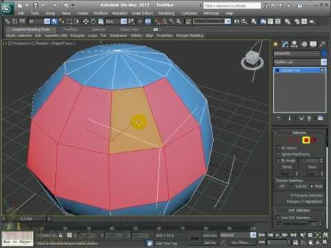 Using Preview Selections to Select Polygons Interactively - 3DSMax2012
