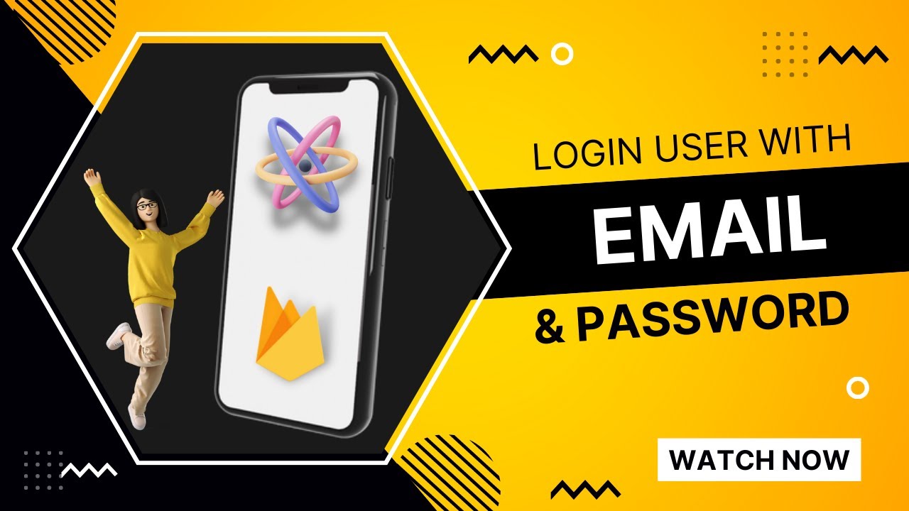 Login User With Email & Password In Firebase | React Native With ...