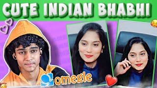 Cute Indian Bhabhi On Omegle  || Prankur Rajput