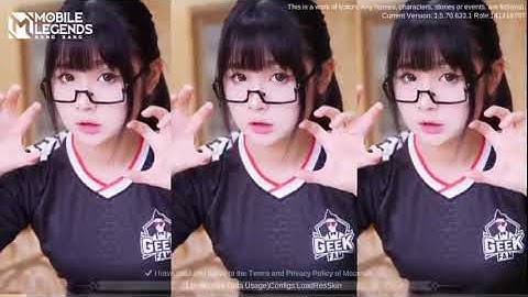 LOADING SCREEN MOBILE LEGENDS CEWEK GEEK FAM VIRAL CANTIK