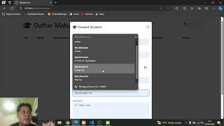Presentasi Project Akhir Mata Kuliah Pemrograman Web / CRUD Dasar dengan Laravel