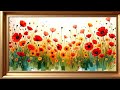 Luxury Floral Oil Painting Art Wallpaper | Elegant Art 4K TV Display | Elegant Art TV Screensaver