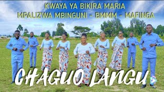 BMMM Choir - MAFINGA - CHAGUO LANGU-(  Video )-By Clelment L Mwinuka