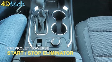 Chevy Traverse DISABLE Auto Start/Stop Feature - Turn ON and OFF permanently! [2022-2023]
