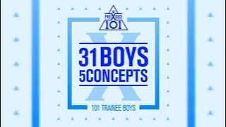 [PRODUCEX101] SIXC (6Crazy) - Move  (Hidden Vocal/ Instrumental)