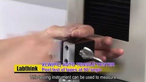 90 Degree Tapes Adhesive Peel Strength Test - Labthink