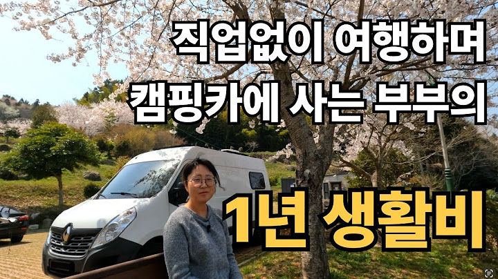 무소득 부부가 1년동안 캠핑카에 살면서 여행만 하면 얼마나 들까? [캠핑카생활80]