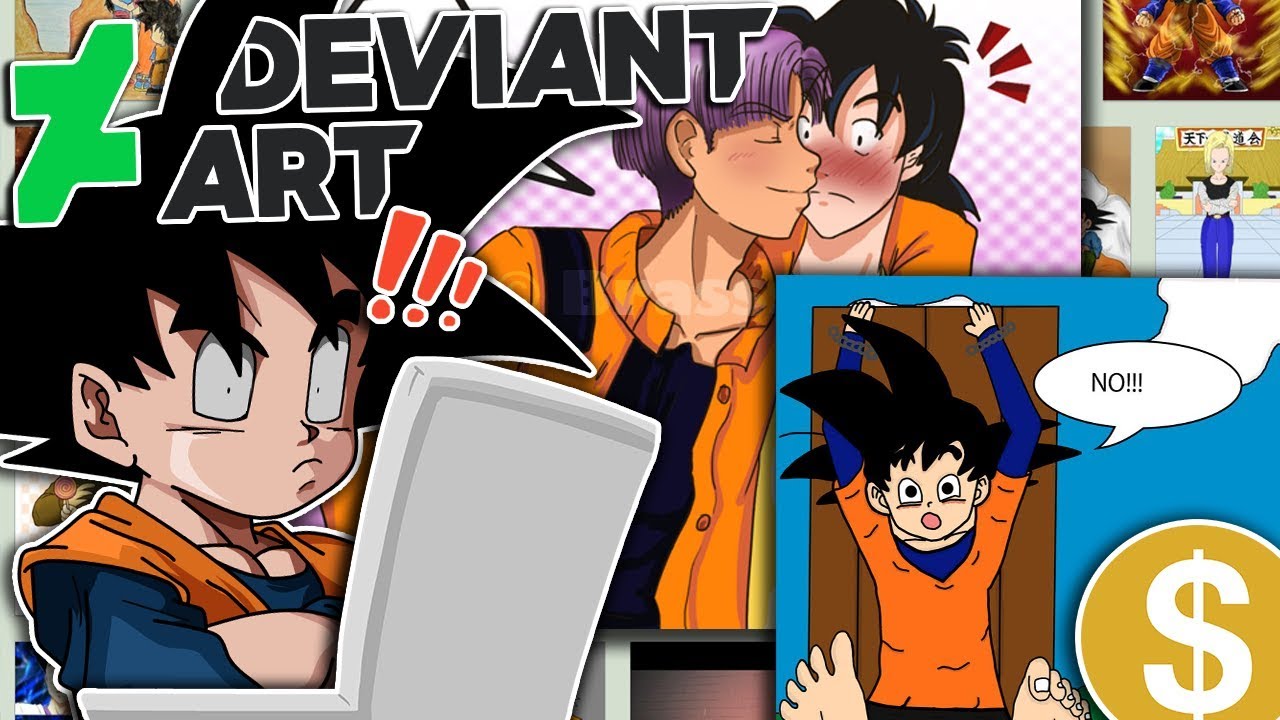 Goku e Goten Primeiro Encontro em grafite by LinhoPereira on DeviantArt