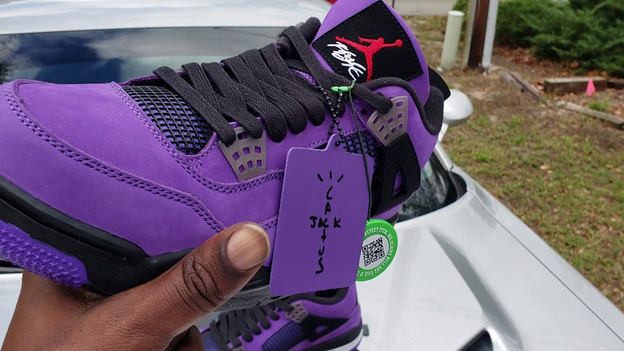 Diverso Bailarín para jugar Nike Air Jordan 4 Retro"Canyon Purple" - CalzetShop