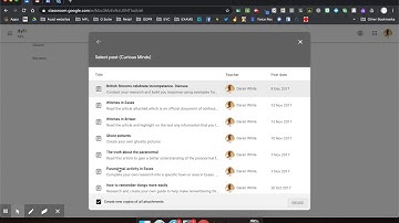 Reusing previous posts in Google Classroom